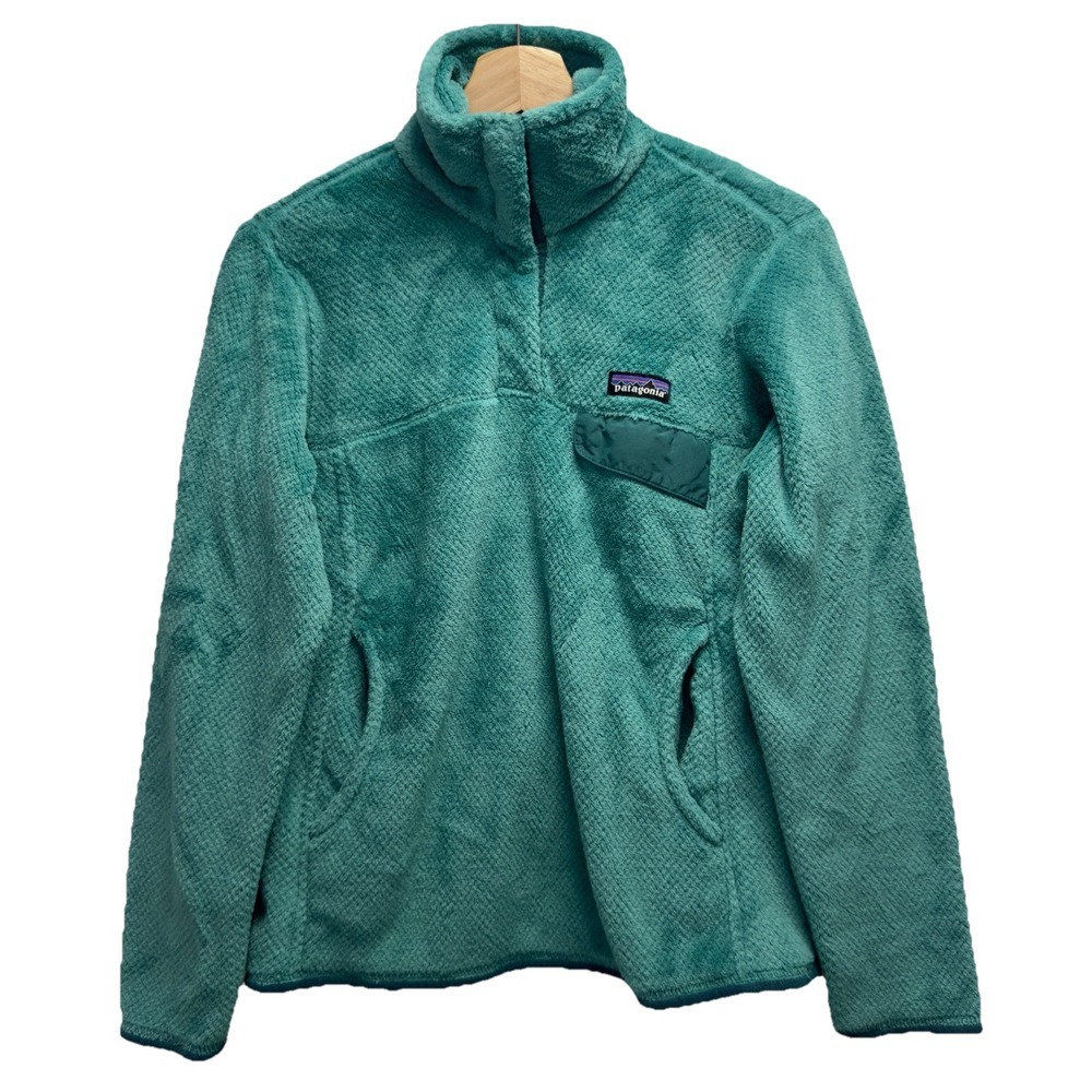 Patagonia Women's Re-Tool Half-Snap Pullover teal